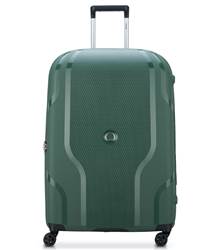 Delsey Clavel 76 cm 4-Wheel Expandable Case - Deep Green (Recycled Material)