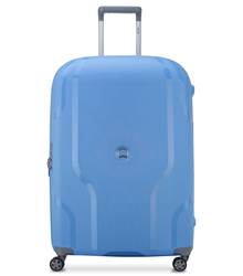 Delsey Clavel 76 cm 4-Wheel Expandable Case - Lavender Blue (Recycled Material)