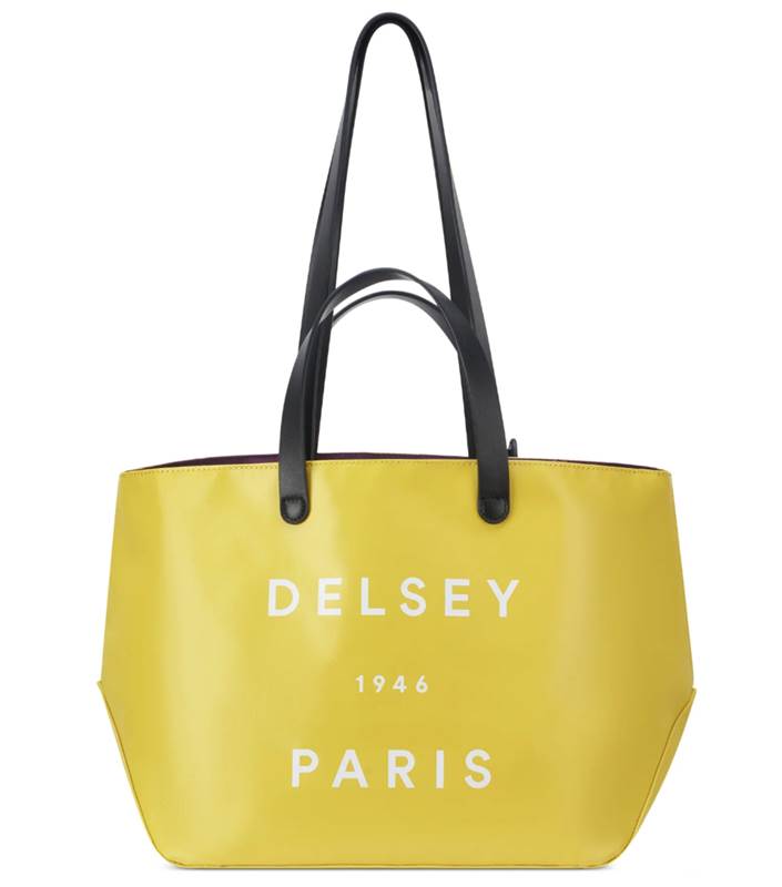 Delsey Croisiere Small Tote Bag - Yellow