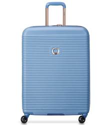 Delsey Freestyle 70 cm 4 Wheel Expandable Suitcase - Sky Blue