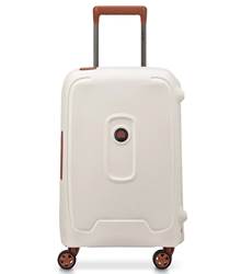 Delsey Moncey 55 cm 4-Wheel Water Resistant Cabin Trolley Case - Angora