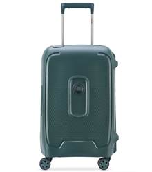 Delsey Moncey 55 cm 4-Wheel Carry-on Luggage - Green (Recycled Material)