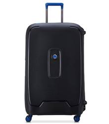 Delsey Moncey 76 cm 4 Wheel Luggage - Black / Blue