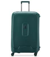 Delsey Moncey 76 cm 4-Wheel Luggage - Green (Recycled Material)