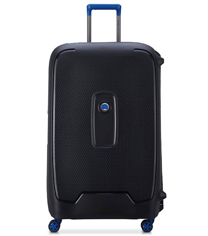 Delsey Moncey 82 cm 4 Wheel Luggage - Black / Blue