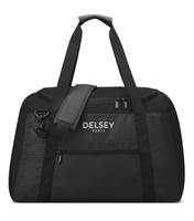 Delsey Nomade 55 cm Foldable Duffle Bag - Black (Noir)