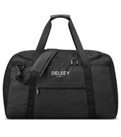 Delsey Nomade 65 cm Foldable Duffle Bag - Black (Noir)