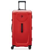 Delsey Peugeot 80 cm 4-Wheel Trunk Luggage - Red