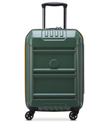 Delsey Rempart 55 cm 4-wheel Expandable Cabin Luggage - Green