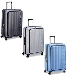 Delsey Securtime Zip 76 cm Top Opening 4-Wheel Expandable Luggage