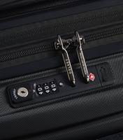 Recessed combination lock with TSA