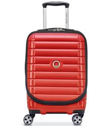 Delsey Shadow 5.0 - 55 cm 15" Laptop Front Loader Cabin Luggage - Red
