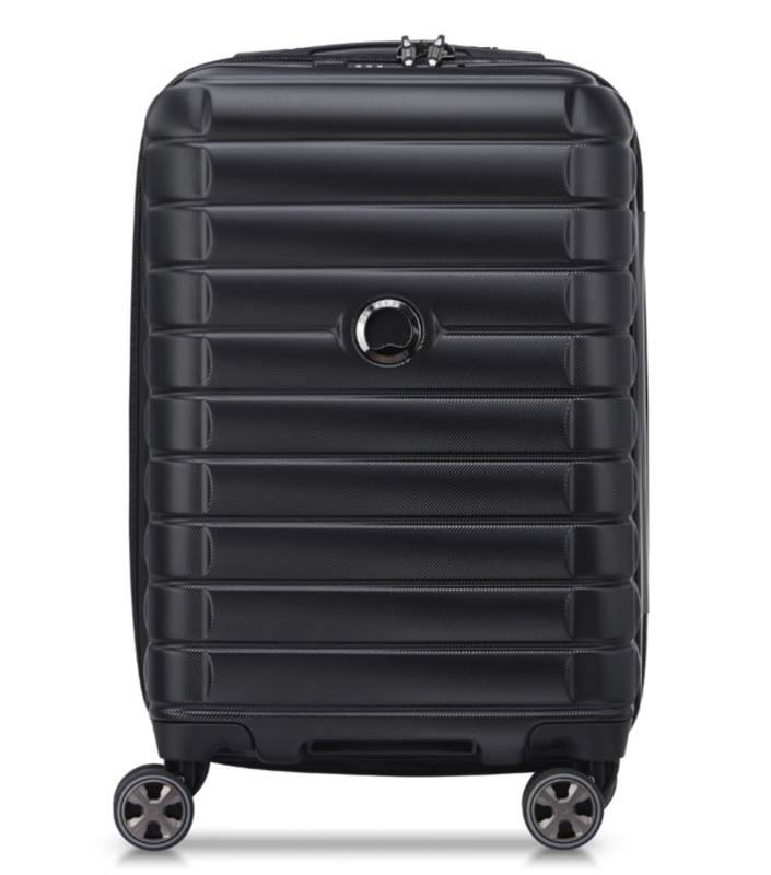 Delsey Shadow 5.0 - 55 cm Expandable Cabin Luggage - Black
