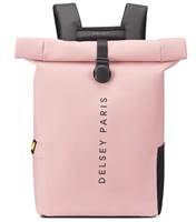 Delsey Turenne Soft Rolltop 15" Laptop Backpack with RFID - Peony