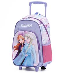 Disney Frozen Kids 17" Wheeled Backpack with 3D Embossed Design