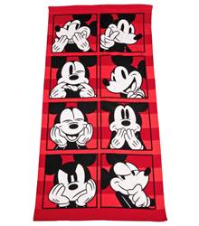 Disney Kids Soft Microfibre Beach Towel - Mickey Mouse
