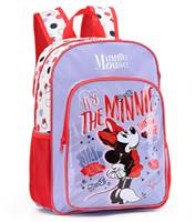 Disney Minnie Mouse Kids Backpack with Gloss Print Design
