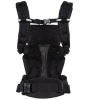 extra cushioned and crossable shoulder straps for a comfortable custom fit along with an easy-to-use, lumbar support waist belt