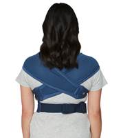 Adjustable cross shoulder straps mean improved fit for multiple wearers