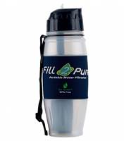 Fill2Pure Advanced Travel Safe Filter Water Bottle (800ml)