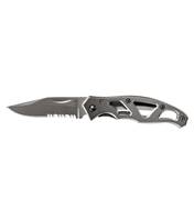 Gerber Paraframe Mini Serrated Folding Knife - Stainless Steel
