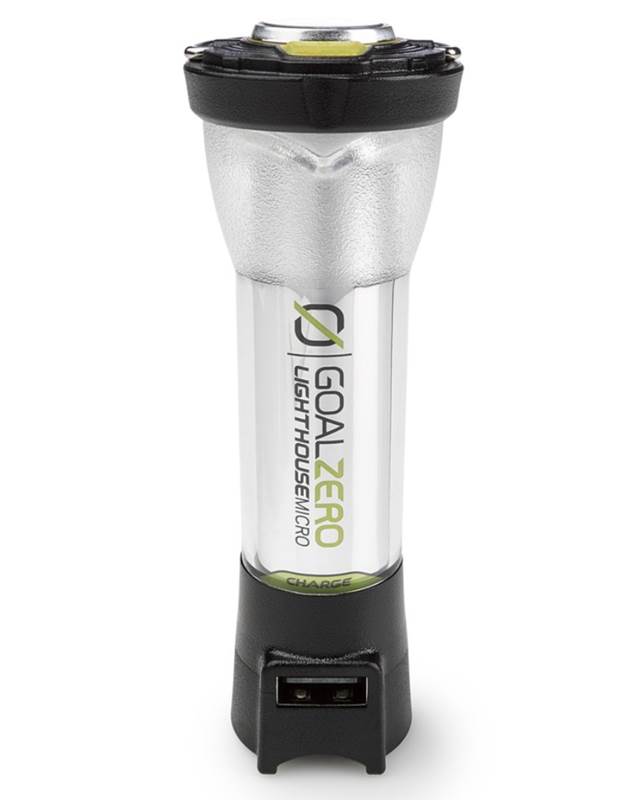 Goal Zero Lighthouse Micro Flash Charge - USB Rechargeable Lantern / Flashlight / Recharger 