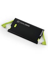 Features 3870mAh capacity and 2.1A USB output ideal for charging phones, with built-in micro USB and Lightning cables