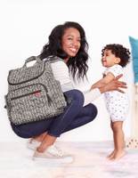 Forma - Backpack Nappy Bag - Grey Feather