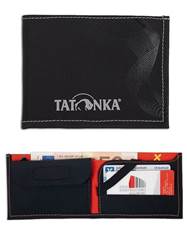HY Coin Wallet - Black/Carbon : Tatonka (Items shown in the wallet are for illustration purposes only