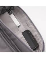 Hedgren Charlie Crossover with Flap Shoulder Bag with RFID Pocket - Titanium