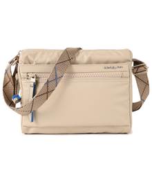 Hedgren EYE Crossbody Bag with RFID Pocket - Creased Safari Beige