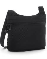 Hedgren Faith Crossover Shoulder Bag with RFID Pocket - Black
