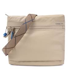 Hedgren Faith Crossover Shoulder Bag with RFID Pocket - Creased Safari Beige