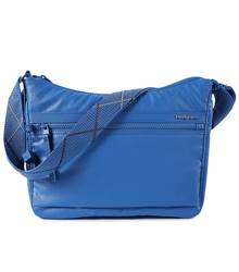 Hedgren HARPERS Small Crossbody Bag with RFID - Creased Strong Blue