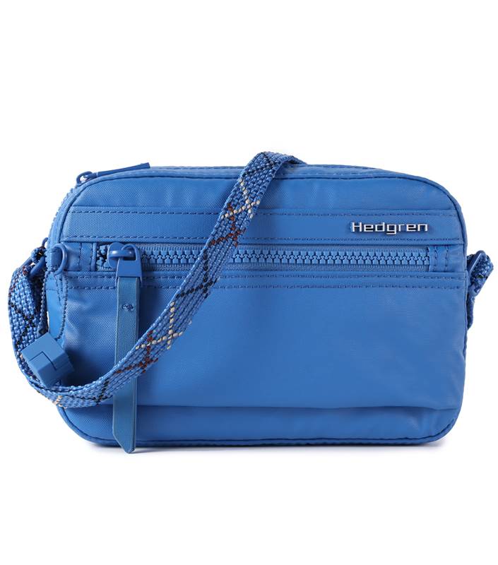 Hedgren MAIA Crossbody Bag with RFID Pocket - Creased Strong Blue
