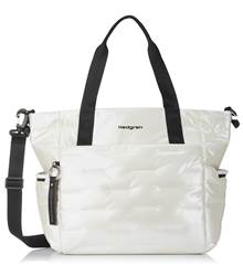 Hedgren PUFFER Tote Bag - Pearly White
