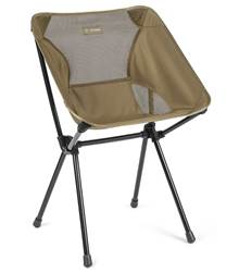 Helinox Cafe Chair - Light and Compact Camping Chair - Coyote Tan / Black