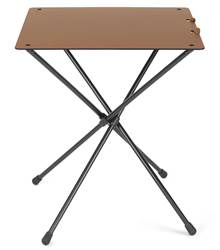 Helinox Cafe Table Folding Camp Table - Coyote Tan / Black Frame