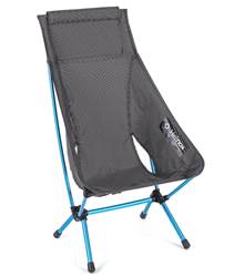 Helinox Chair Zero Highback - Light and Compact Camping Chair - Black / Cyan Blue