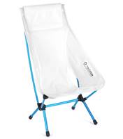 Helinox Chair Zero Highback - Light and Compact Camping Chair - White / Cyan Blue