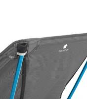 Performance materials: featherlight ripstop seat is strong, durable, and packable