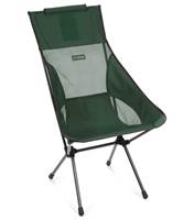 Helinox Sunset Chair - Lightweight Compact Camp Chair - Forest Green / Steel Grey Frame