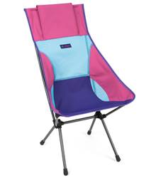 Helinox Sunset Chair - Lightweight Compact Camp Chair - Multi Block / Black