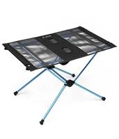 Helinox Table One - Ultralight Camping Table for Two - Black / Cyan