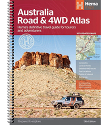 Hema Australia Road and 4WD Atlas - Edition 13