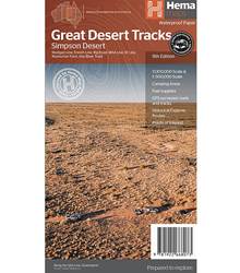 Hema Great Desert Tracks Simpson Desert - Edition 9