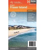 Hema Map Fraser Island (K'gari) - 10th Edition