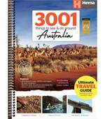 Hema Maps 3001 Things to see and do around Australia (Spiral Bound)