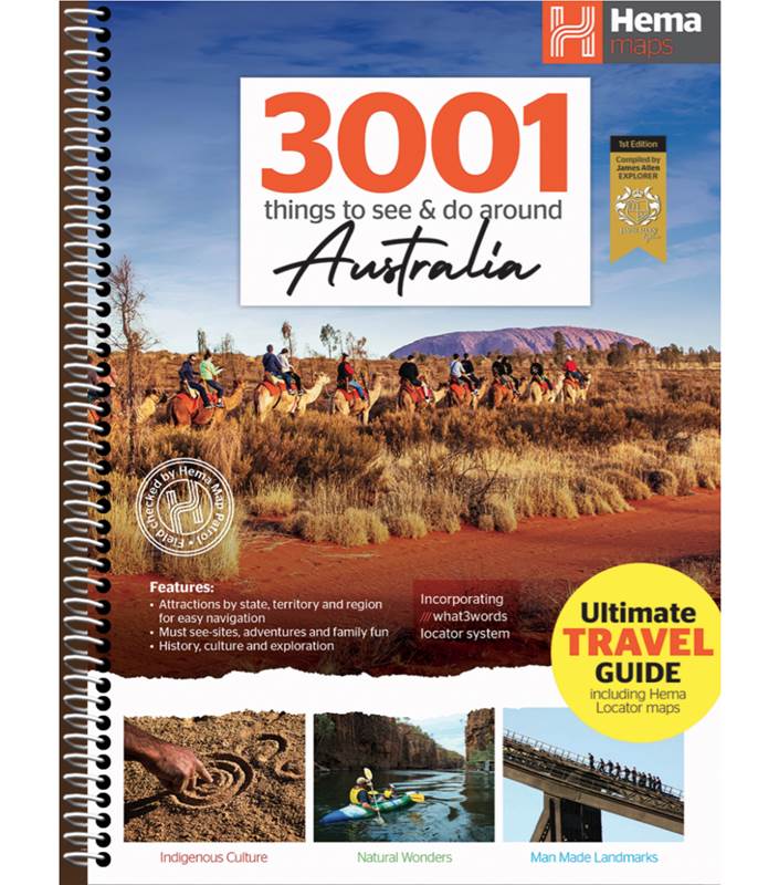Hema Maps 3001 things to see & do around Australia