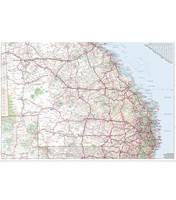 Hema Queensland Handy Map Edition 14 - 9781865007144